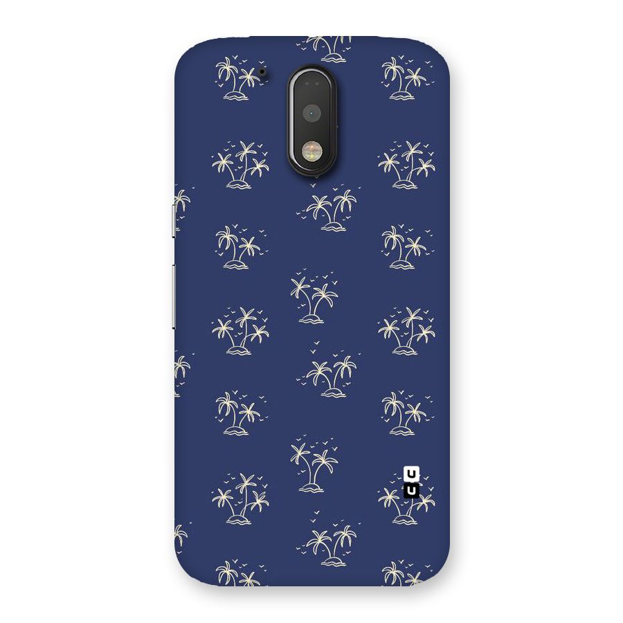 Beach Trees Back Case for Motorola Moto G4 Plus