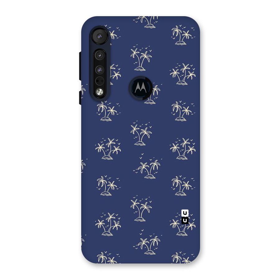 Beach Trees Back Case for Motorola One Macro
