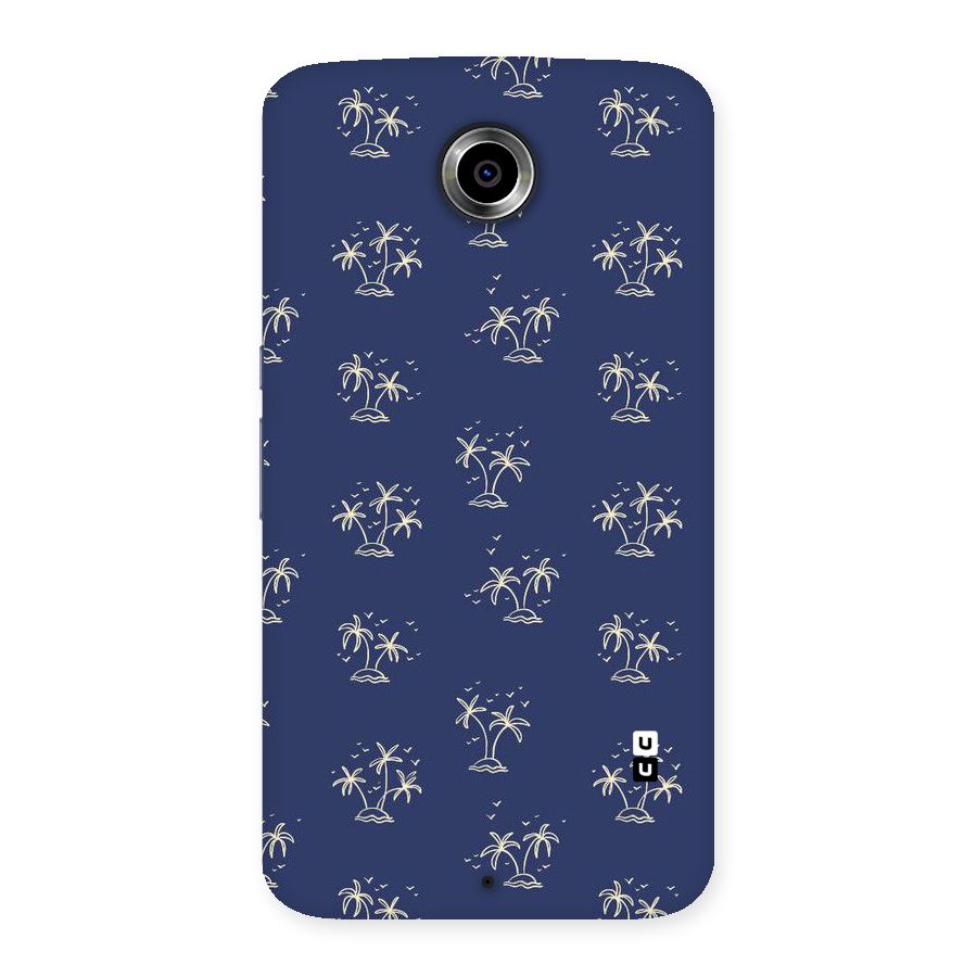 Beach Trees Back Case for Nexsus 6