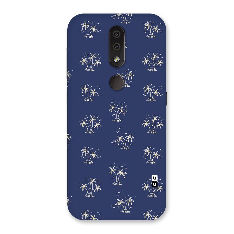 Beach Trees Back Case for Nokia 4.2