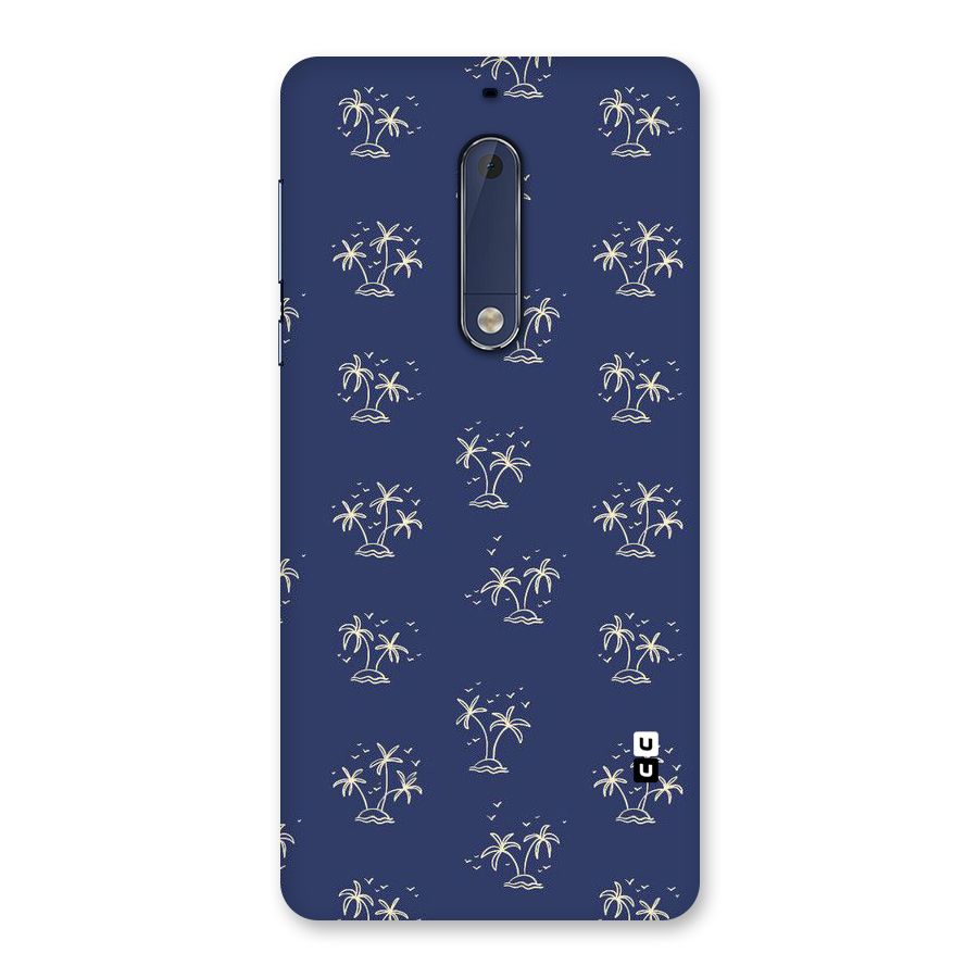 Beach Trees Back Case for Nokia 5