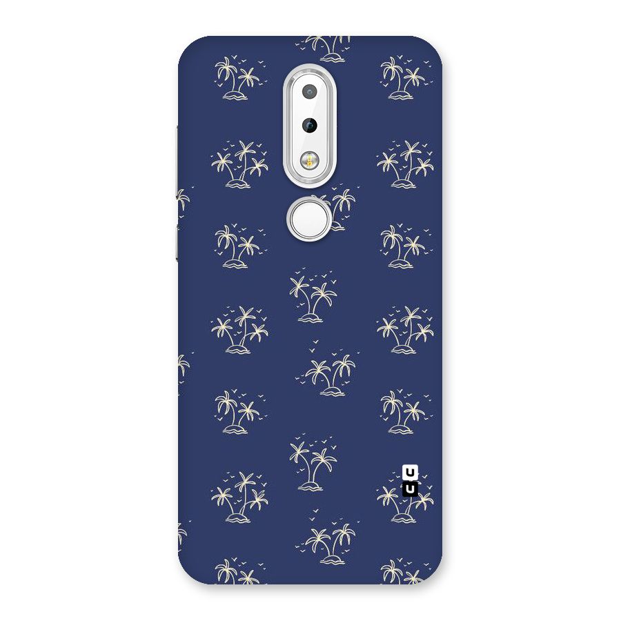 Beach Trees Back Case for Nokia 6.1 Plus