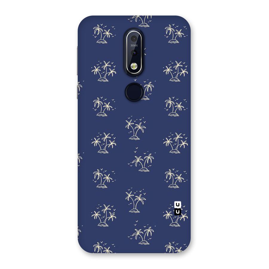 Beach Trees Back Case for Nokia 7.1