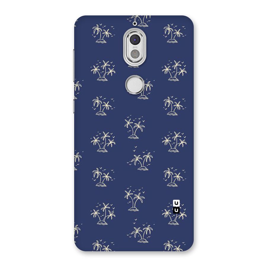 Beach Trees Back Case for Nokia 7