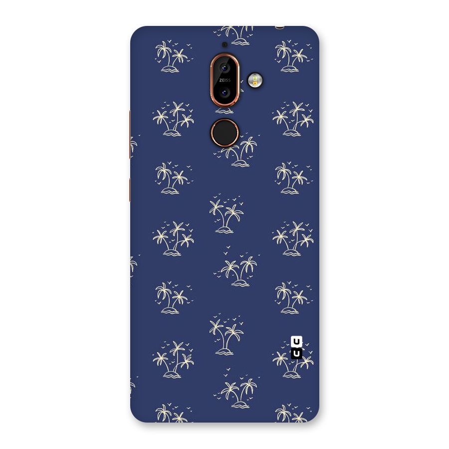 Beach Trees Back Case for Nokia 7 Plus