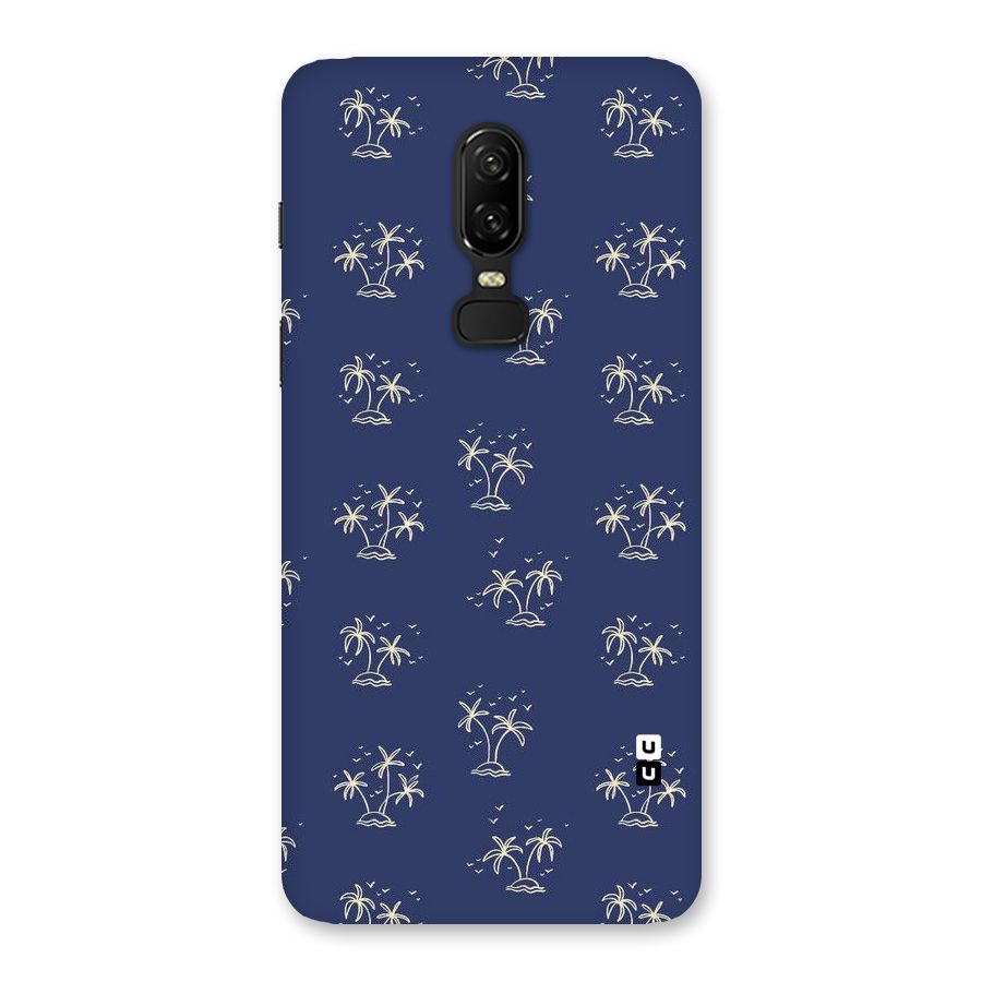 Beach Trees Back Case for OnePlus 6