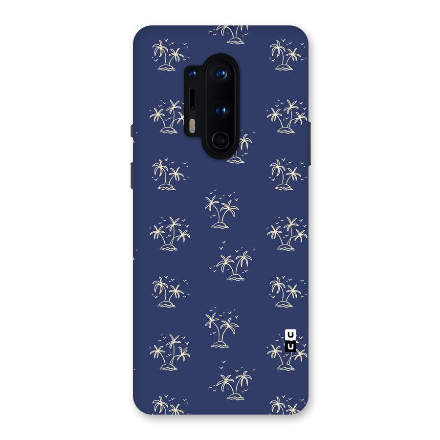 Beach Trees Back Case for OnePlus 8 Pro