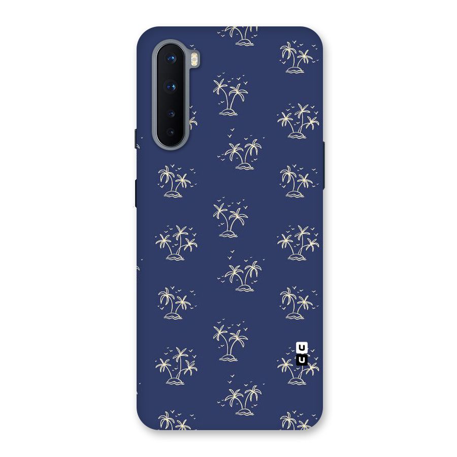 Beach Trees Back Case for OnePlus Nord
