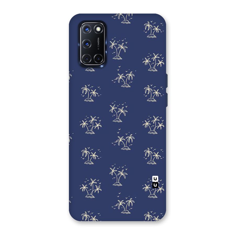 Beach Trees Back Case for Oppo A52