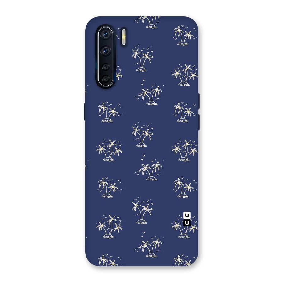 Beach Trees Back Case for Oppo F15