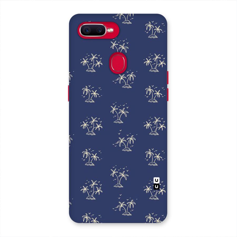 Beach Trees Back Case for Oppo F9 Pro
