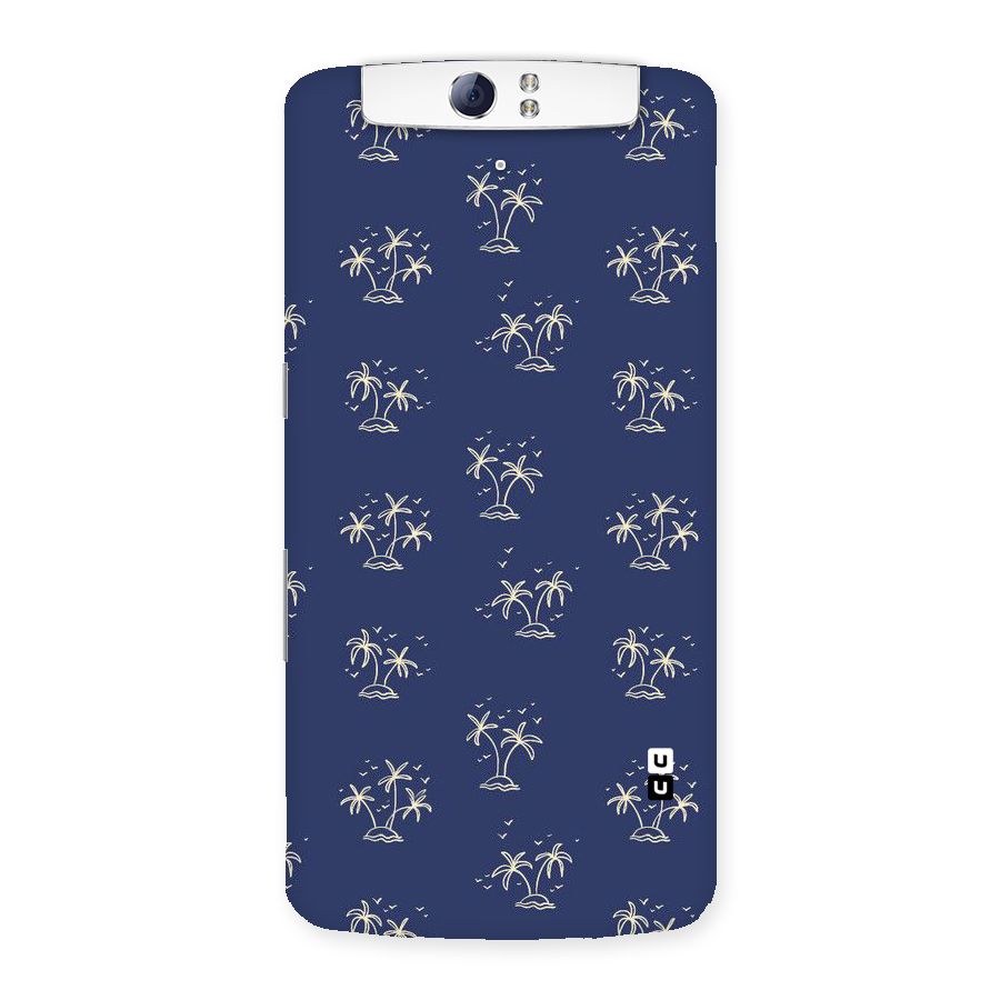 Beach Trees Back Case for Oppo N1