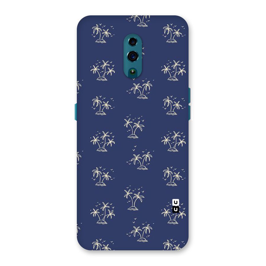 Beach Trees Back Case for Oppo Reno