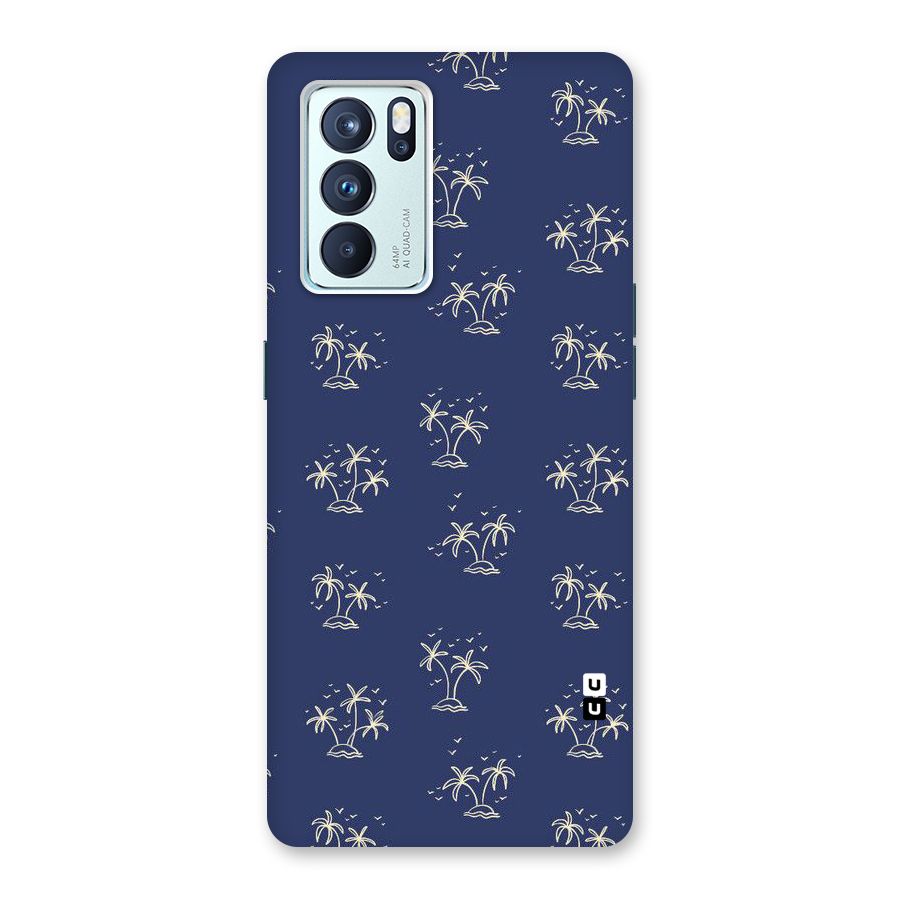 Beach Trees Back Case for Oppo Reno6 Pro 5G