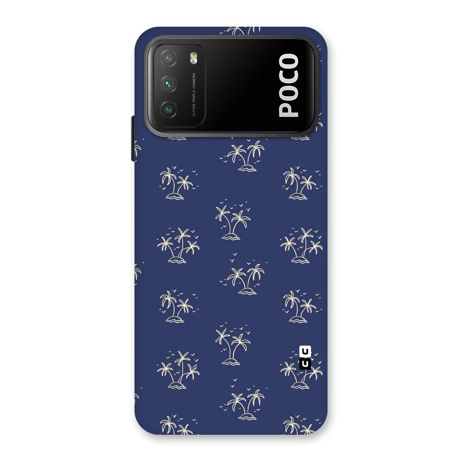 Beach Trees Back Case for Poco M3
