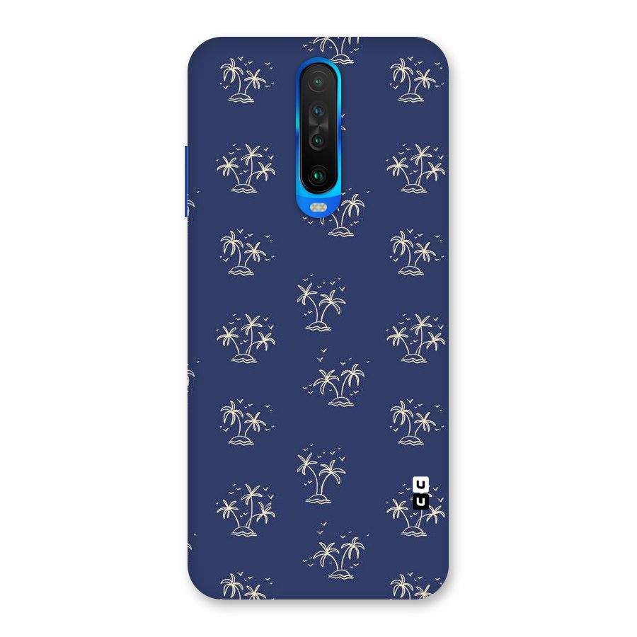 Beach Trees Back Case for Poco X2
