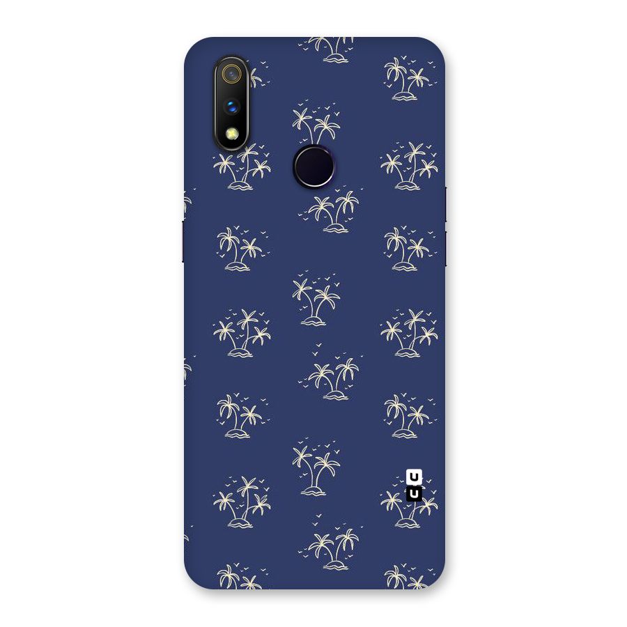 Beach Trees Back Case for Realme 3 Pro
