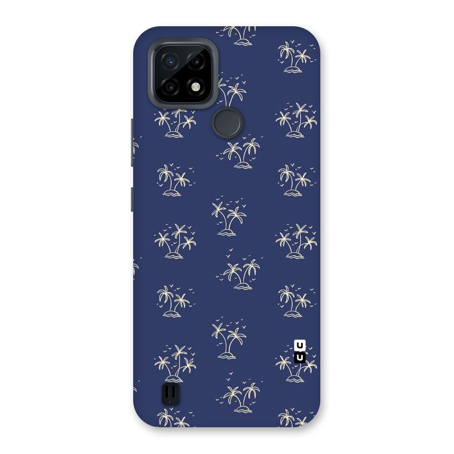 Beach Trees Back Case for Realme C21