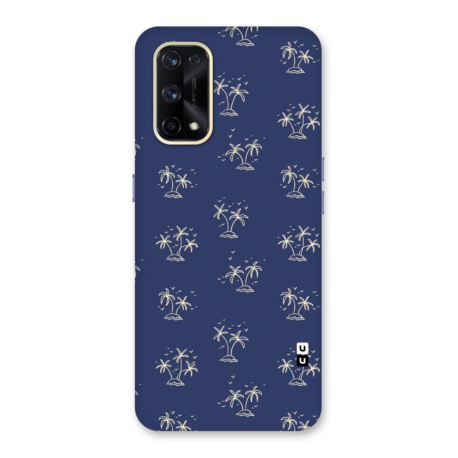 Beach Trees Glass Back Case for Realme X7 Pro