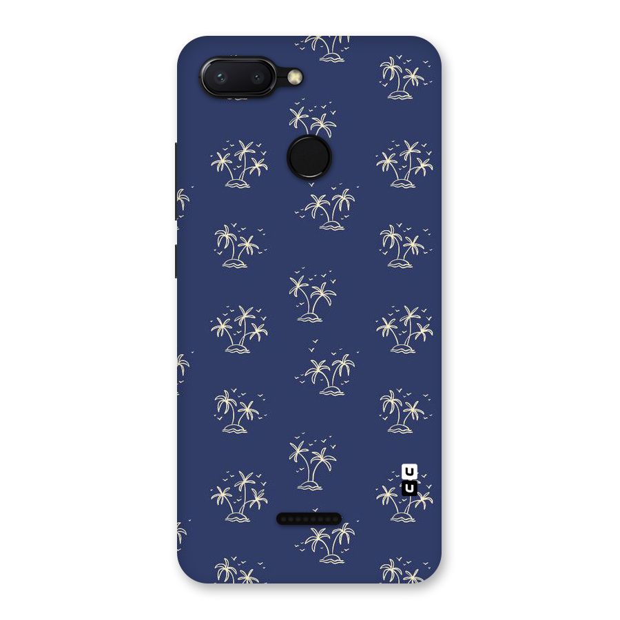 Beach Trees Back Case for Redmi 6
