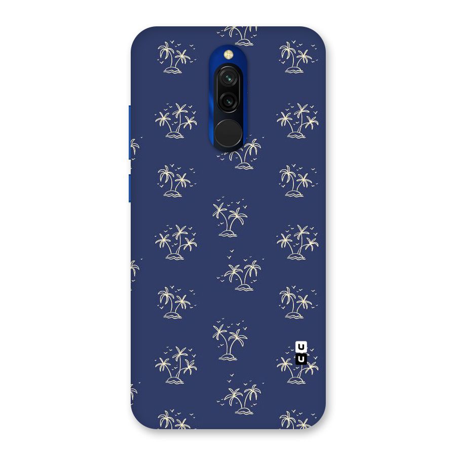 Beach Trees Back Case for Redmi 8