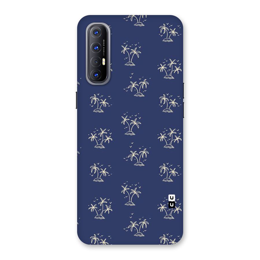 Beach Trees Back Case for Reno3 Pro