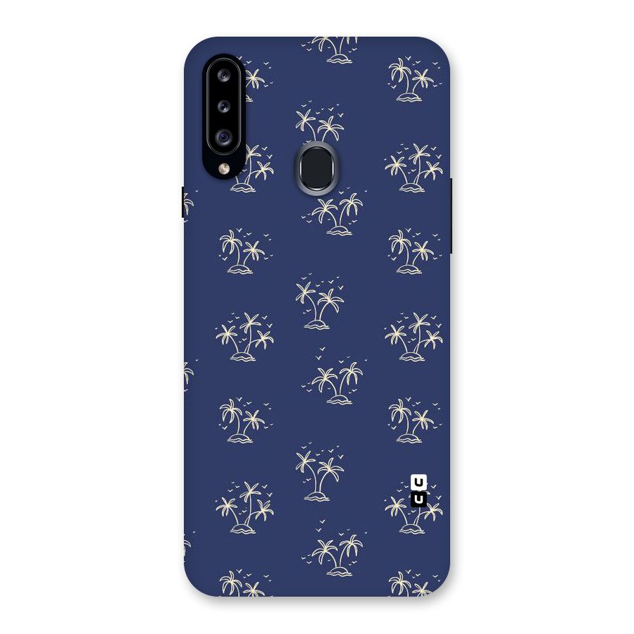Beach Trees Back Case for Samsung Galaxy A20s