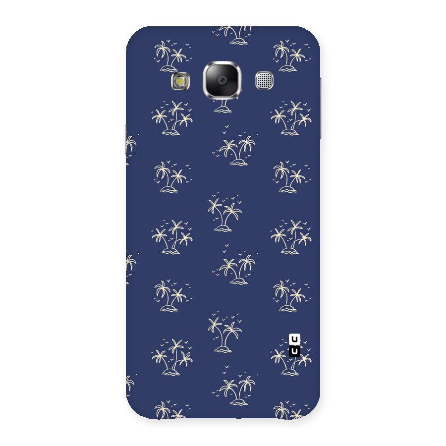 Beach Trees Back Case for Samsung Galaxy E5