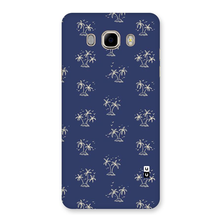 Beach Trees Back Case for Samsung Galaxy J7 2016