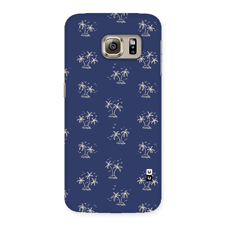 Beach Trees Back Case for Samsung Galaxy S6 Edge