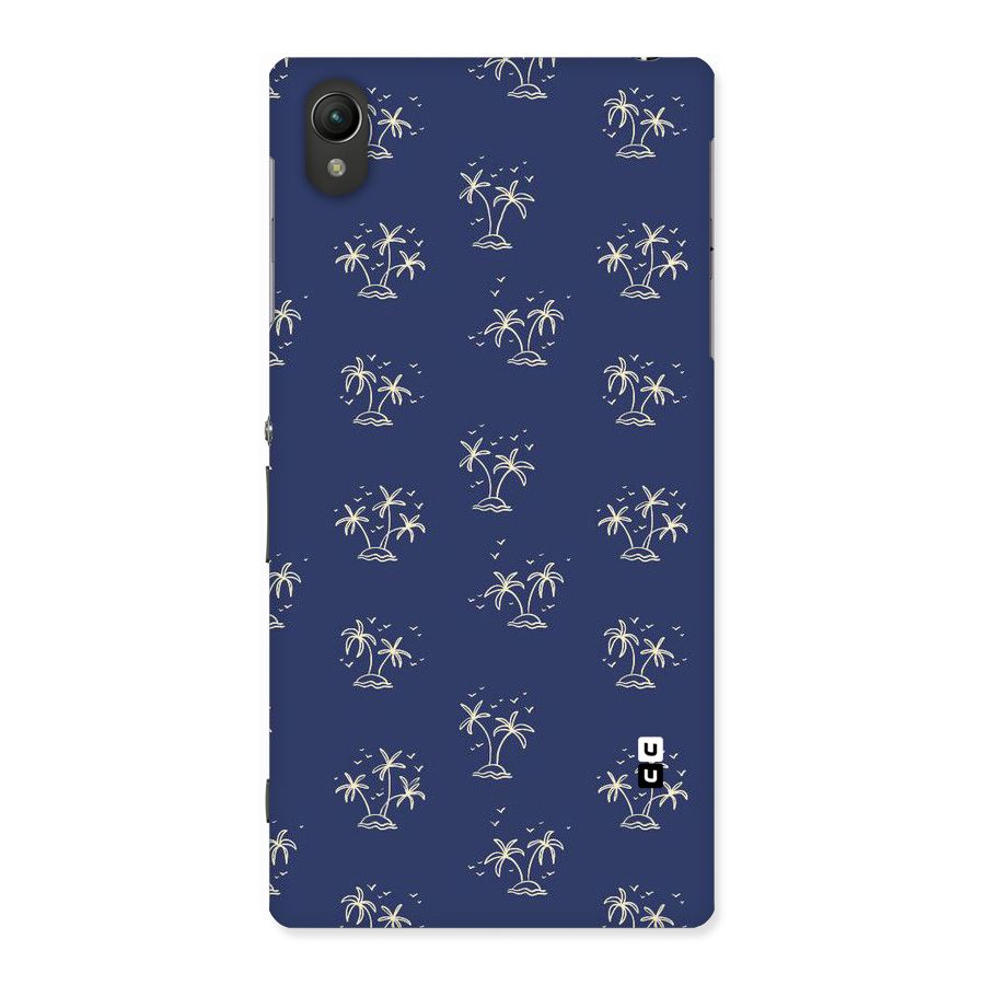 Beach Trees Back Case for Sony Xperia Z1