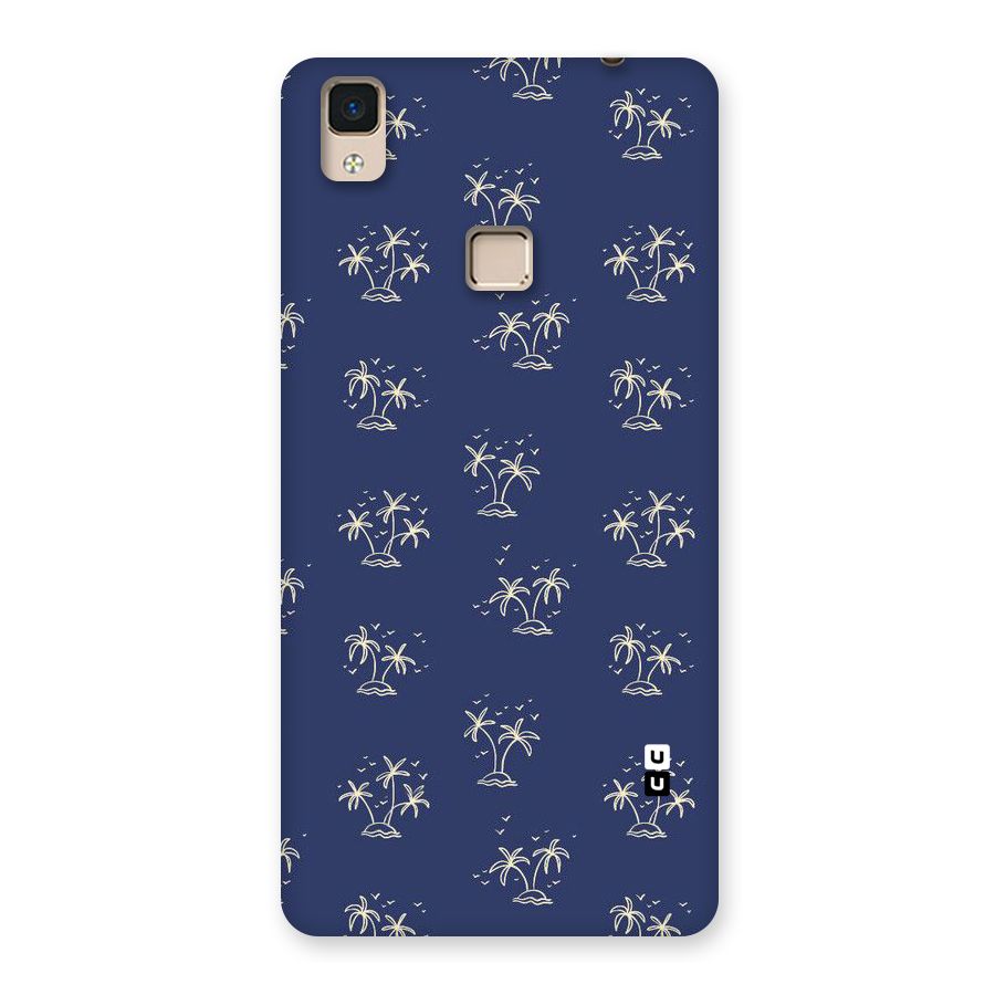 Beach Trees Back Case for V3 Max