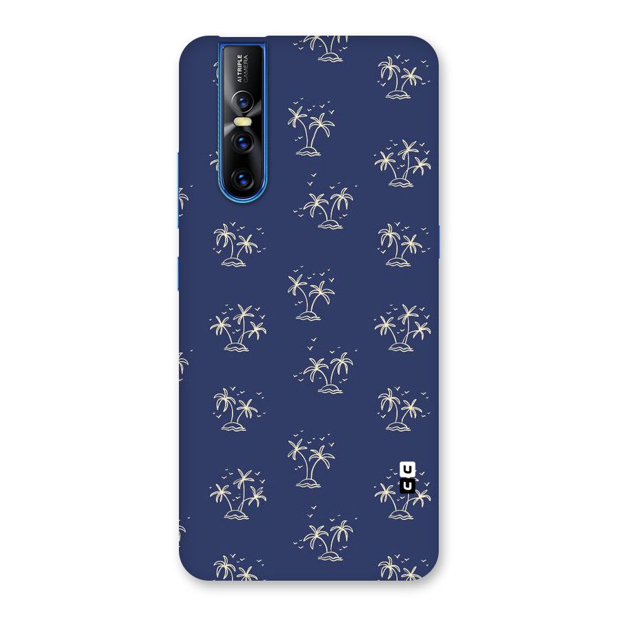 Beach Trees Back Case for Vivo V15 Pro