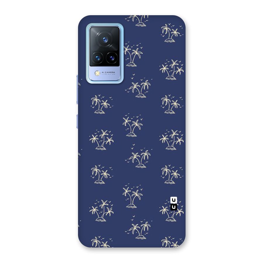 Beach Trees Back Case for Vivo V21 5G