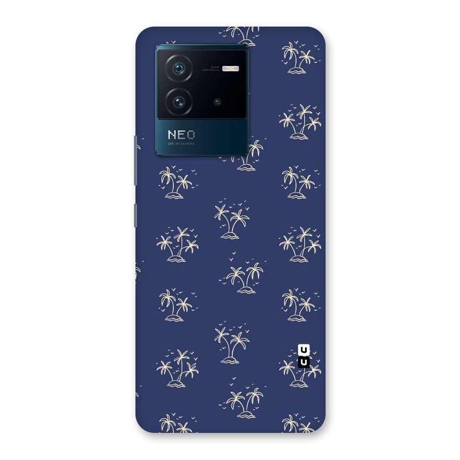 Beach Trees Back Case for Vivo iQOO Neo 6 5G