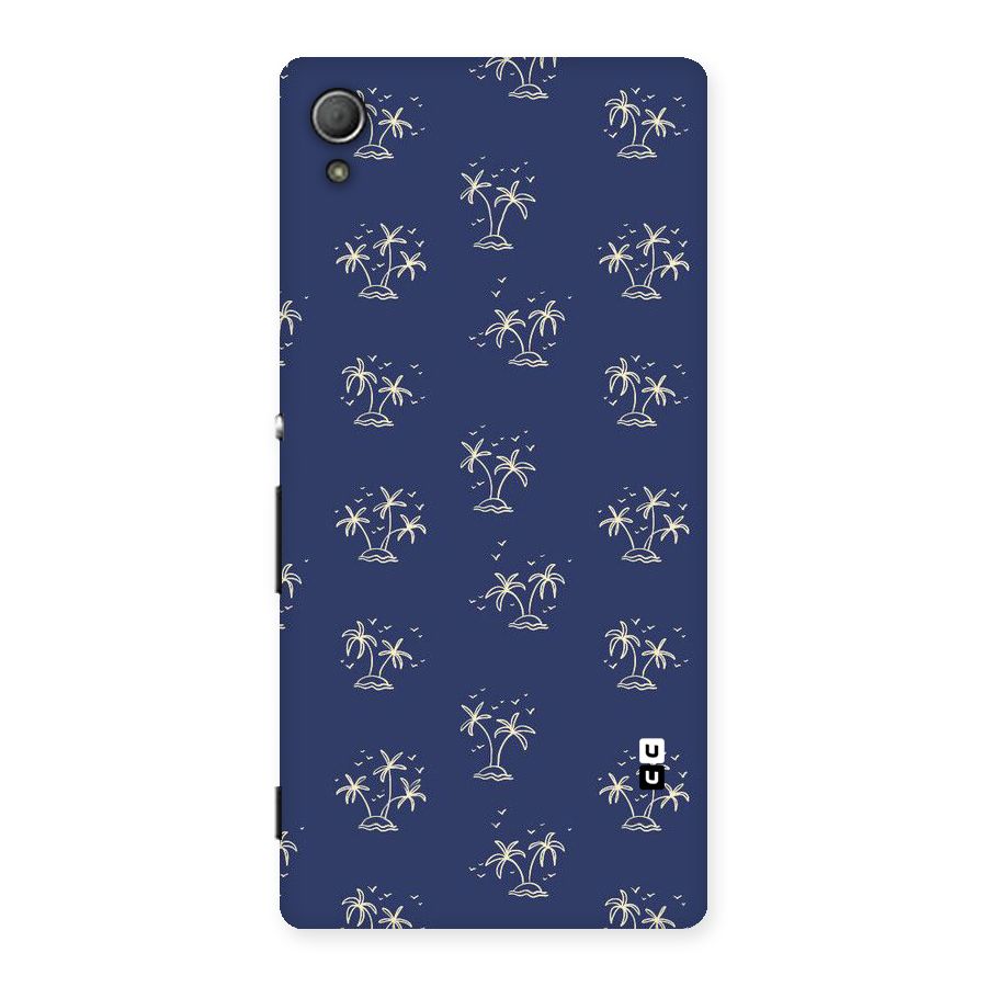 Beach Trees Back Case for Xperia Z4