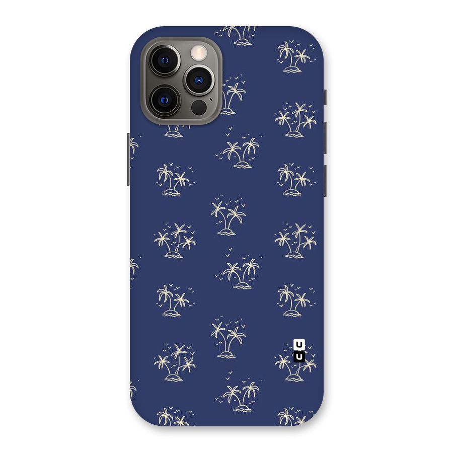 Beach Trees Back Case for iPhone 12 Pro