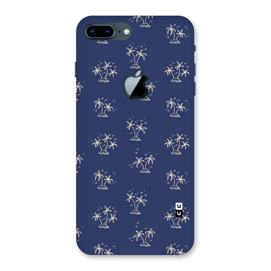 Beach Trees Back Case for iPhone 7 Plus Apple Cut