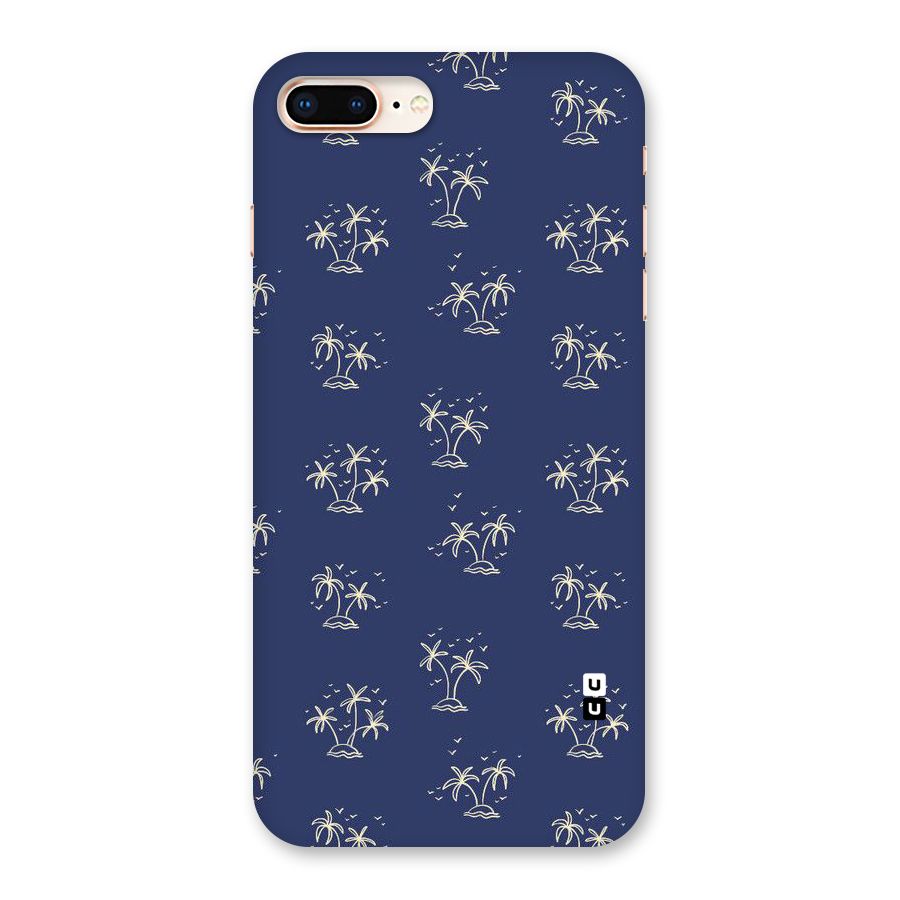 Beach Trees Back Case for iPhone 8 Plus
