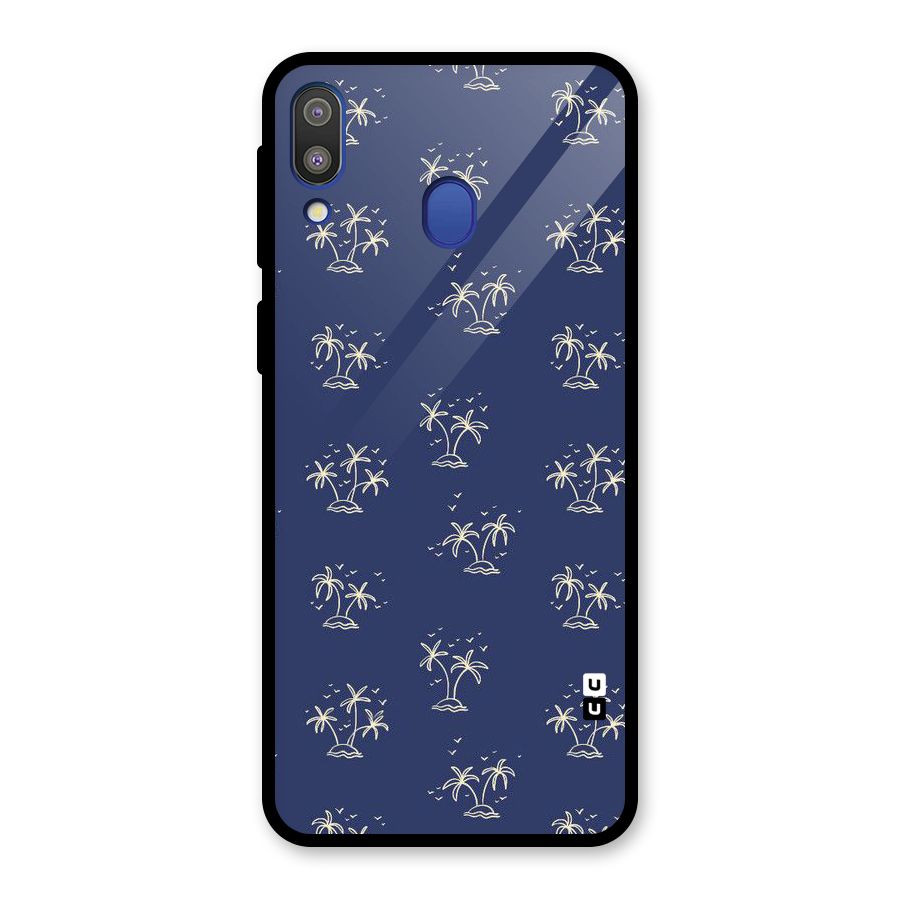 Beach Trees Glass Back Case for Galaxy M20
