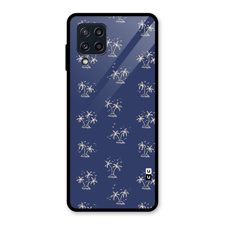 Beach Trees Glass Back Case for Galaxy M32