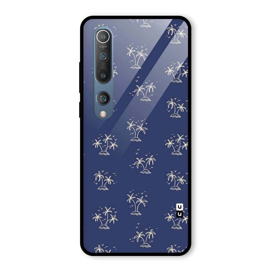 Beach Trees Glass Back Case for Mi 10