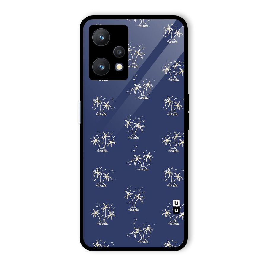 Beach Trees Glass Back Case for Realme 9 Pro 5G