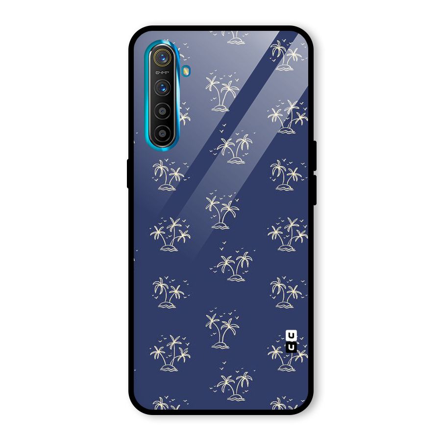 Beach Trees Glass Back Case for Realme X2