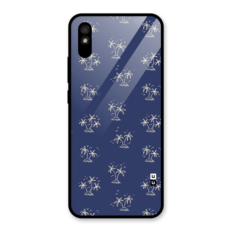 Beach Trees Glass Back Case for Redmi 9i