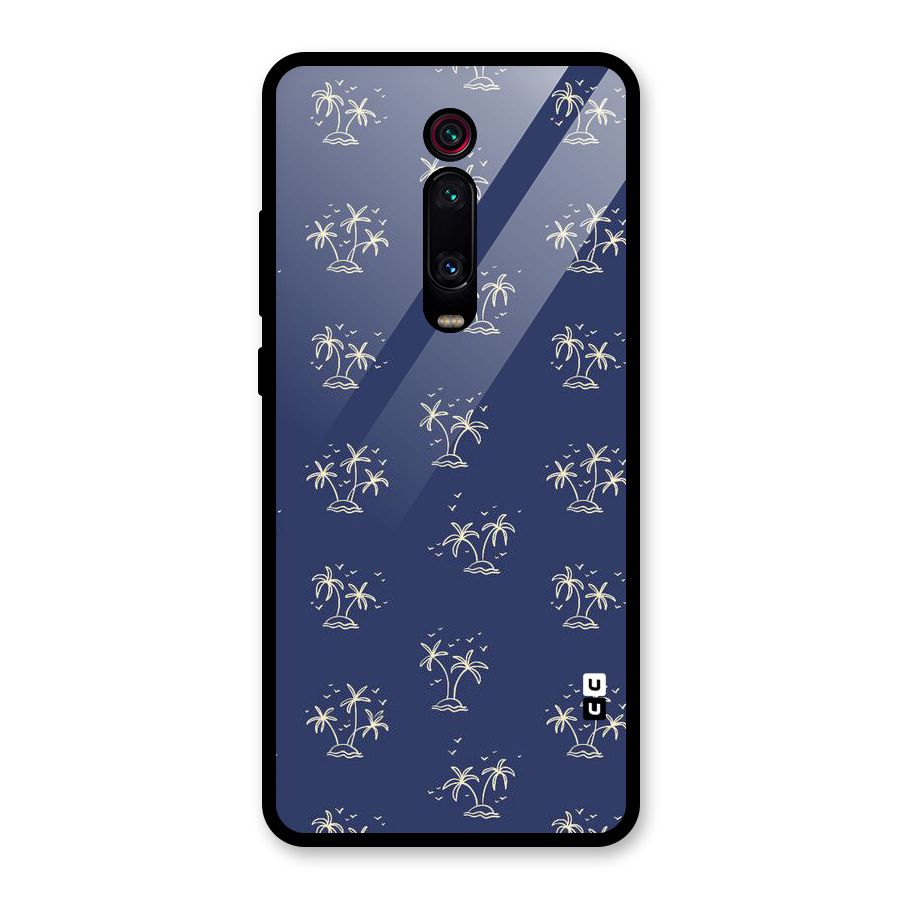 Beach Trees Glass Back Case for Redmi K20 Pro