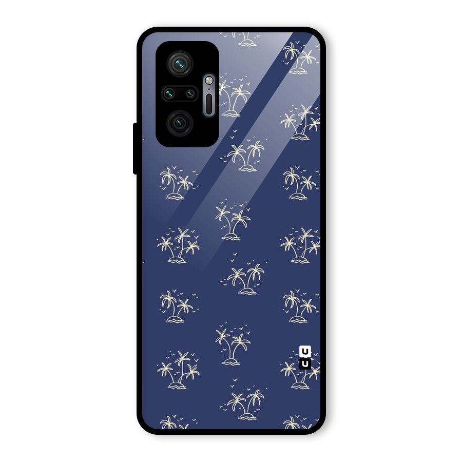 Beach Trees Glass Back Case for Redmi Note 10 Pro Max