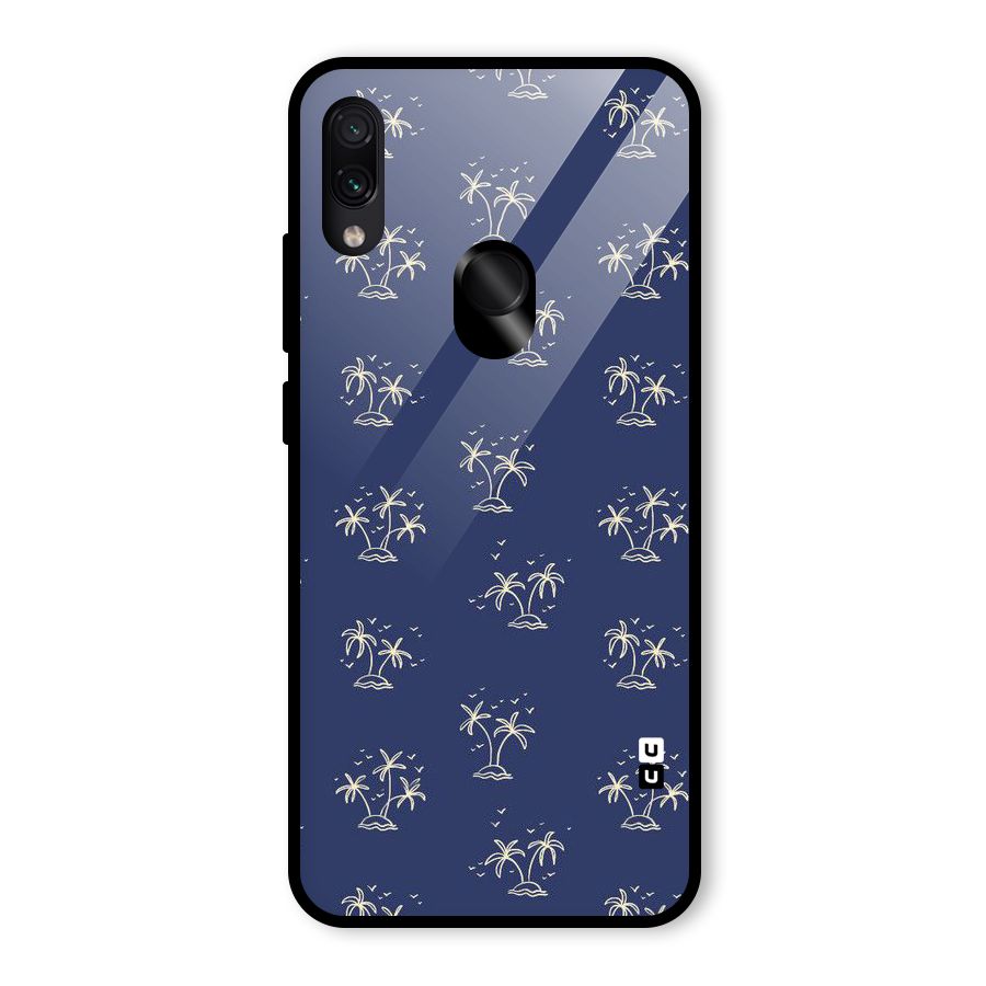 Beach Trees Glass Back Case for Redmi Note 7 Pro