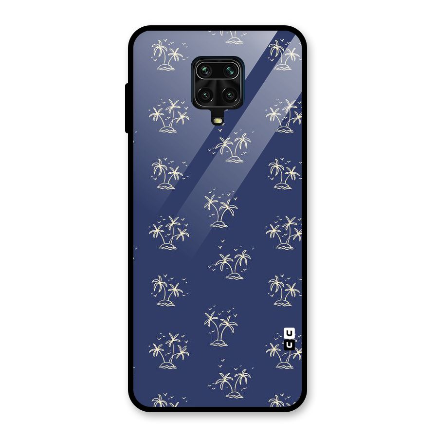 Beach Trees Glass Back Case for Redmi Note 9 Pro Max