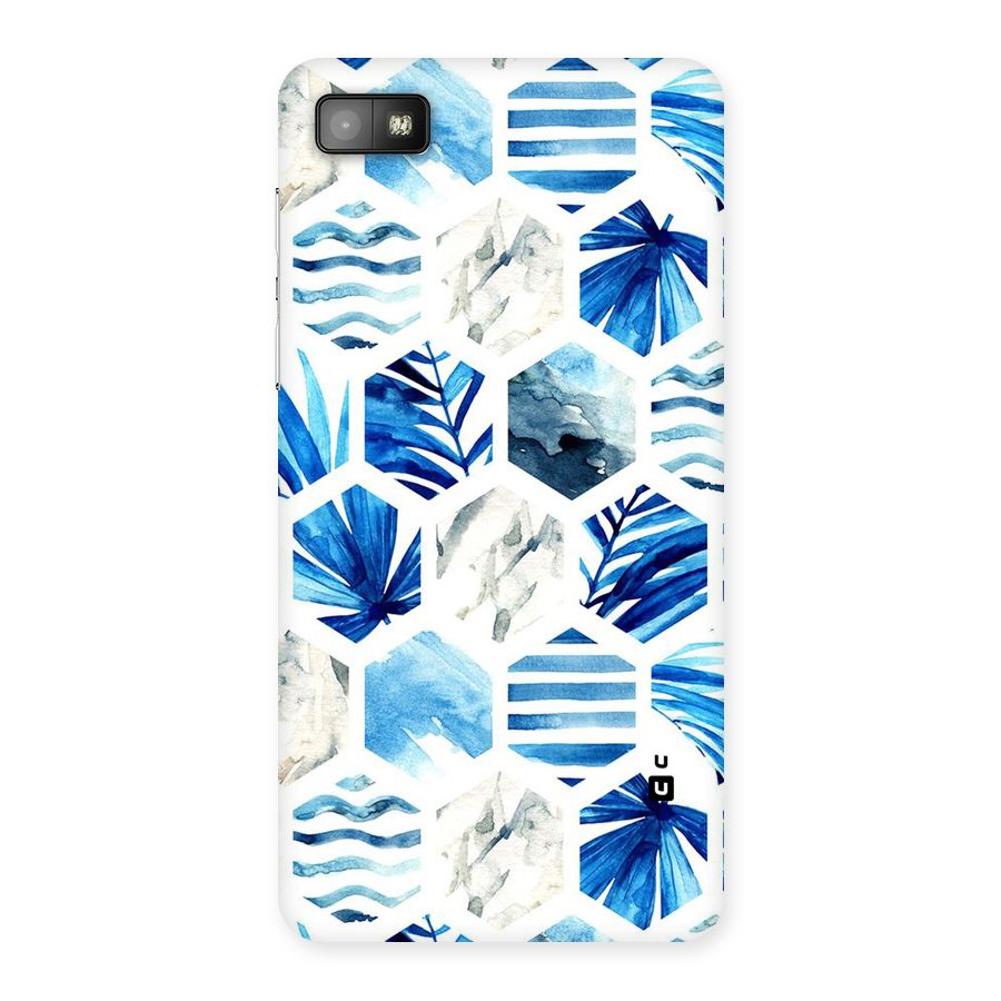 Beach Vibes Pentagon Design Back Case for Blackberry Z10